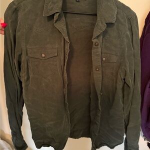 Roper  Green Shirt Jacket